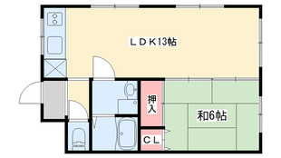 高槻市駅 徒歩20分 2階の物件間取画像